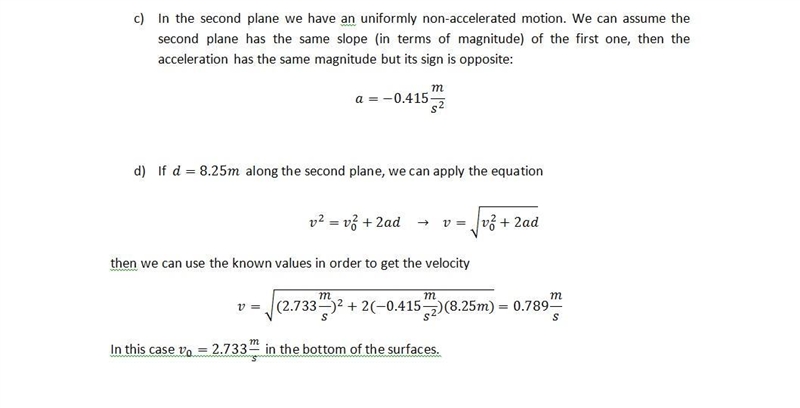 A volleyball starts from rest and accelerates with an acceleration of 0.415 m/s2 while-example-2