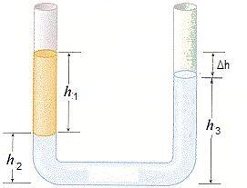 Glycerin is poured into an open U-shaped tube until the height in both sides is 20cm-example-1