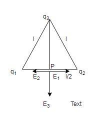 Point charges of 27 Q are placed at each corner of an equilateral triangle, which-example-1