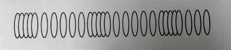 A. Label the following properties on the wave below: rarefaction, wavelength, and-example-1