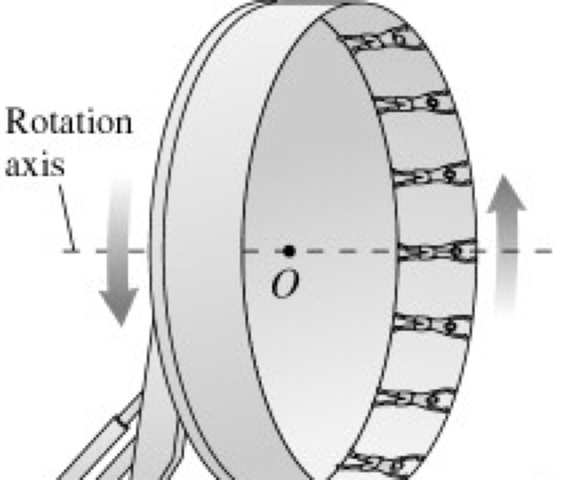 On an amusement park ride, riders stand inside a cylinder of radius 8.0 m. At first-example-1