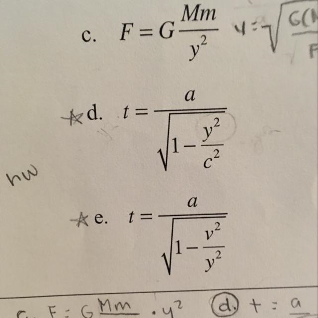 Someone help me with letter d. and e. I’m supposed to solve for y.-example-1