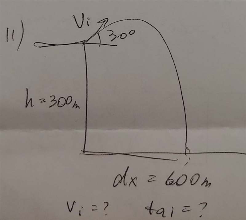 Projectile motion physics question 11 please​-example-1