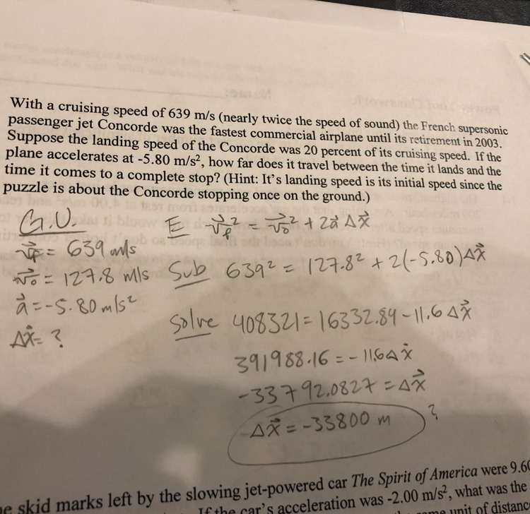 Physics question! i did this wrong and don’t know how to fix it please help!-example-1