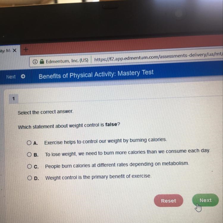 Which statement about weight controls is false-example-1