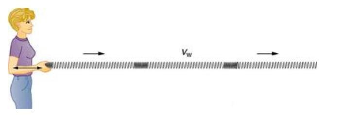 Which of the following describes the oscillation of the medium in transverse waves-example-2