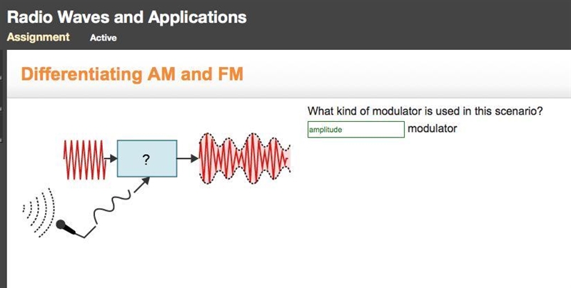 What kind of modulator is used in this scenario?-example-1