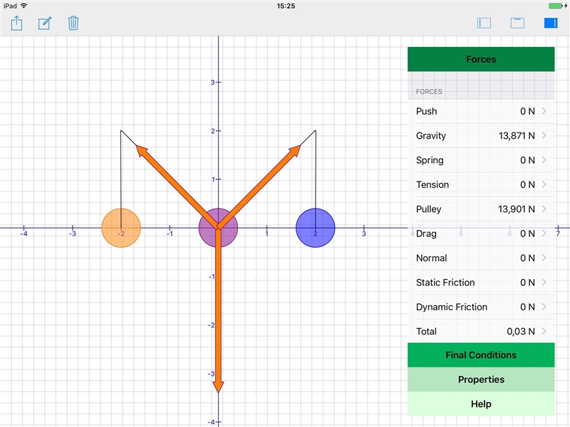 Please I need help with this question. An object m1 is suspended by two extensible-example-1