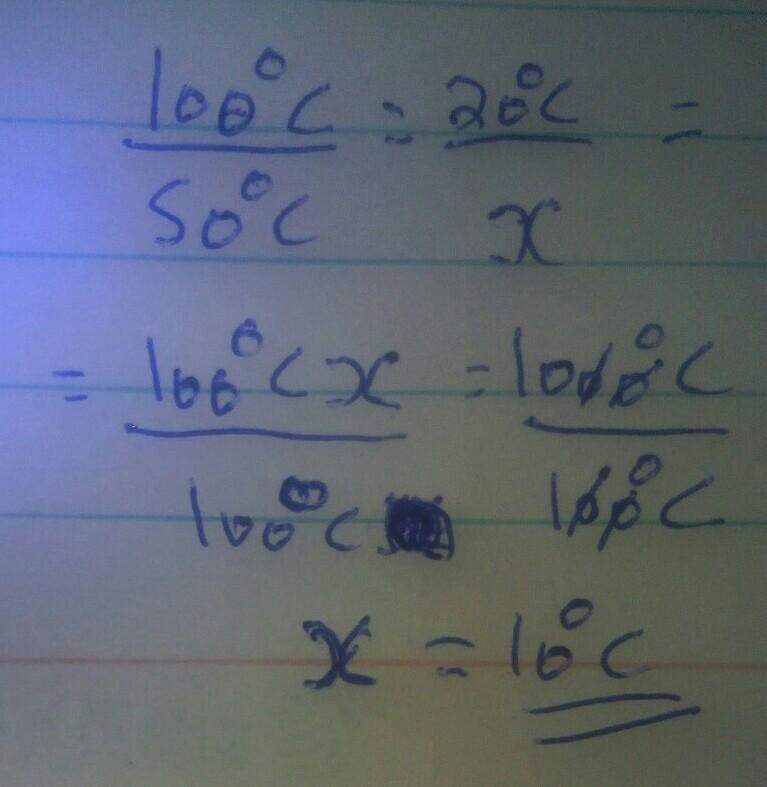 the temperature of a body fell from 100°c to 50°c in 10 minutes. the surrounding temperature-example-1