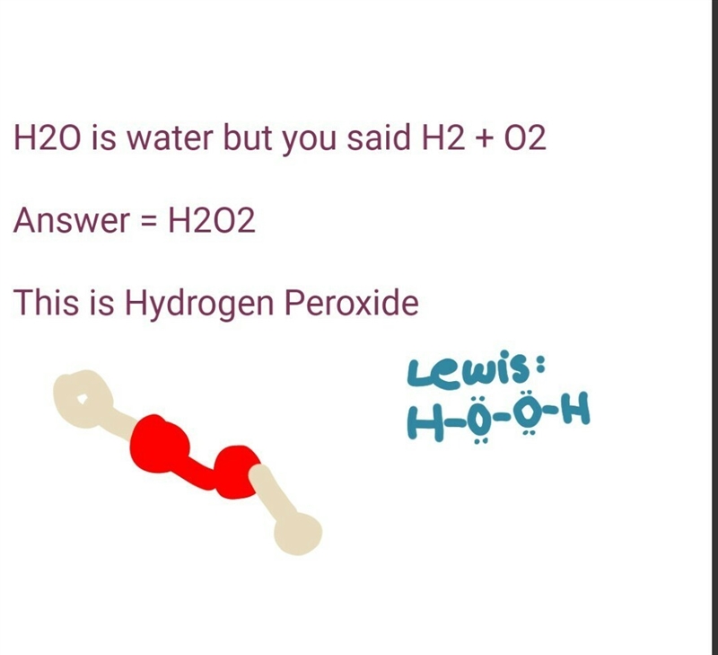 The decomposition of water into hydrogen gas H2 and oxygen gas O2 can be modeled by-example-1