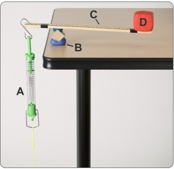 In the photo part of the lever is the fulcrum? C D A B-example-1