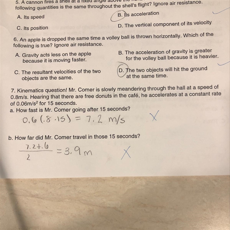 Can some answer 7 a and b please-example-1