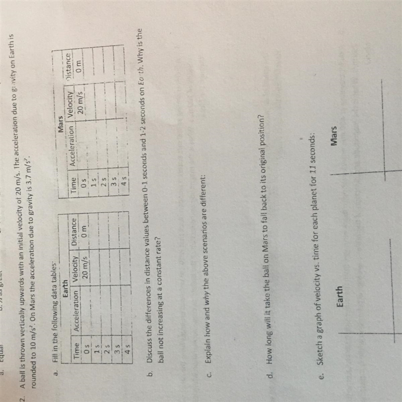 What formula(s) would you use to fill in the graph for 2a?-example-1