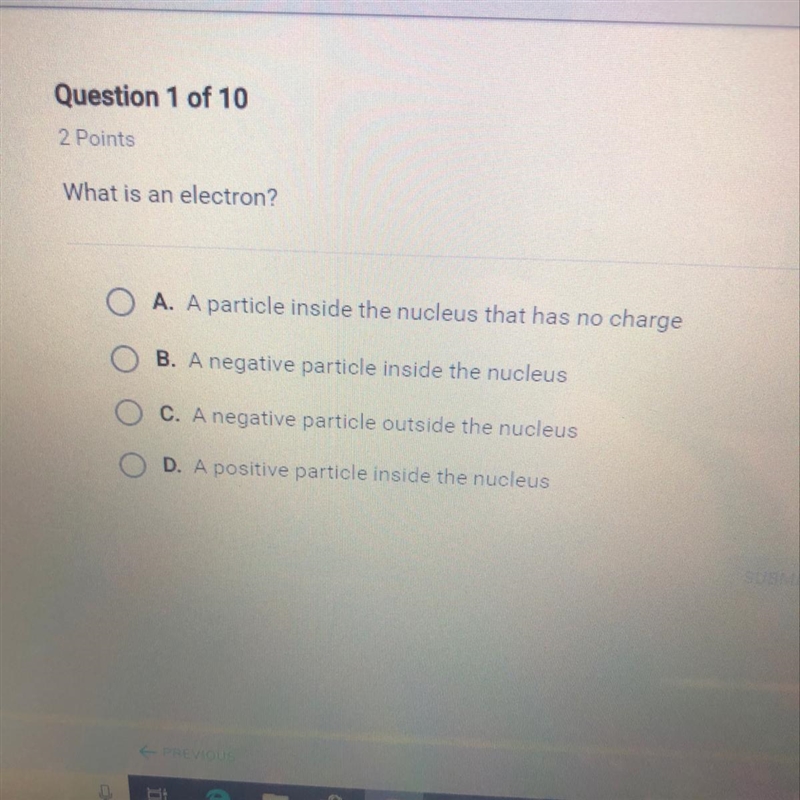 What is an electron-example-1