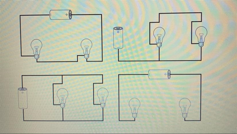 PLEASE HELP ASAP!! Which of the following diagrams represents a complete parallel-example-1