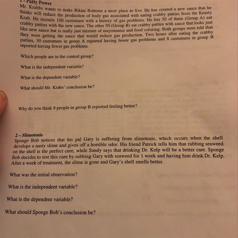 Please help with 1 and 2-example-1