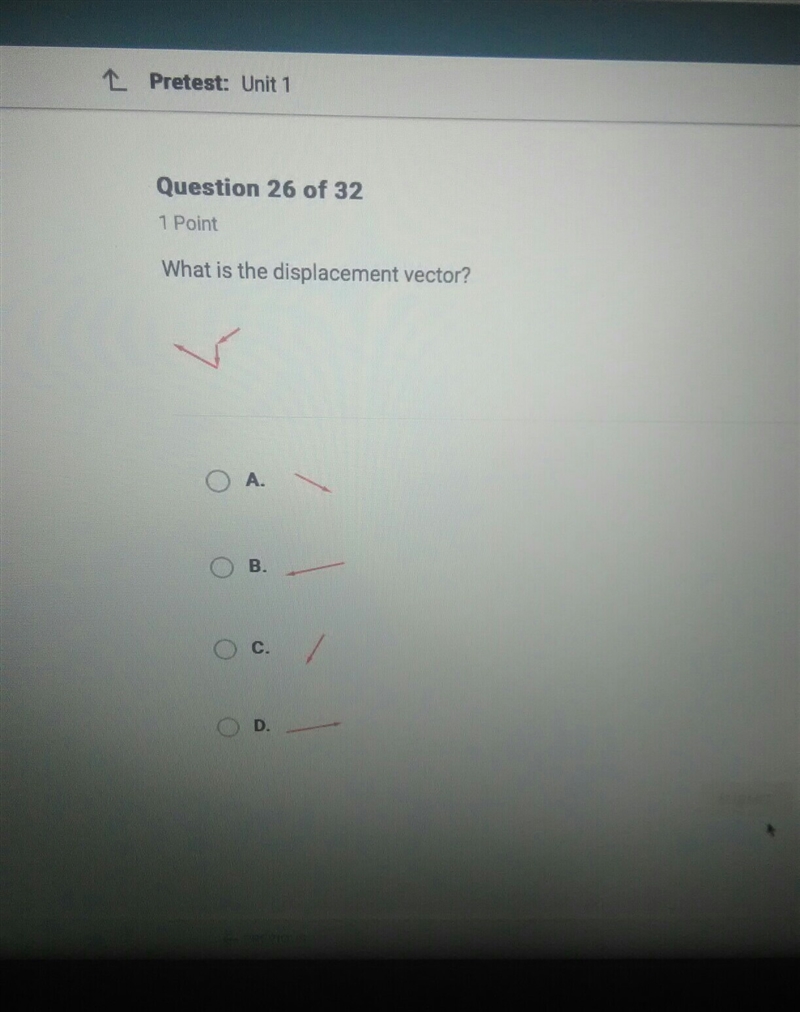 What is the displacement vector?-example-1