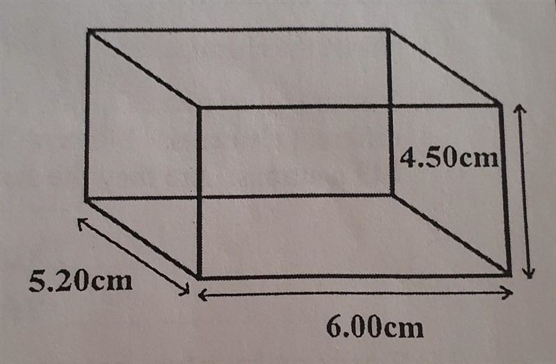 A block of lead has dimensions of 4.50 cm by 5.20 cm by 6.00 cm. The block weighs-example-1