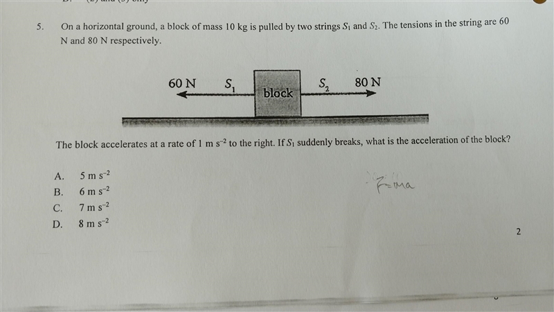 Find the acceleration of the block.-example-1