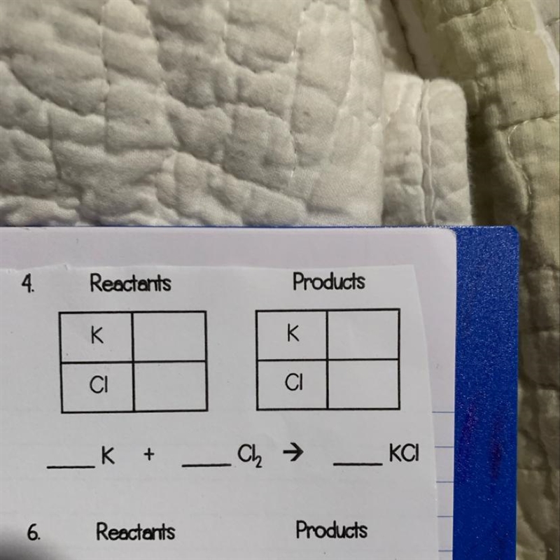 I don’t understand this what would you write for the subscript of K and KCI since-example-1