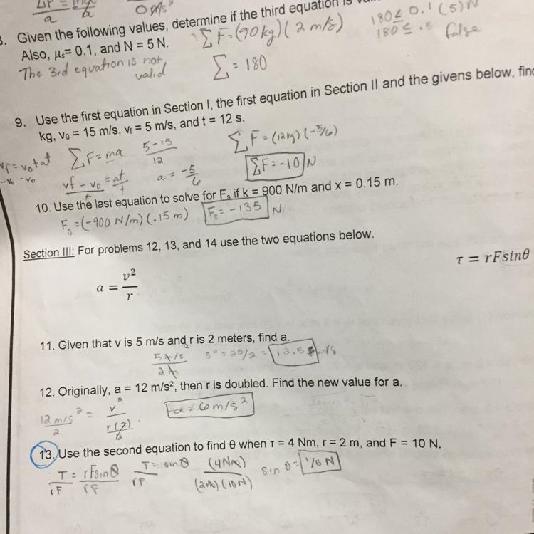 Can someone please explain how to solve 13?-example-1