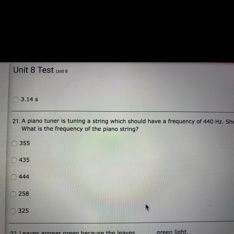 HELP ASAP!!!!!! a piano tuner is tuning a string which should have a frequency of-example-1