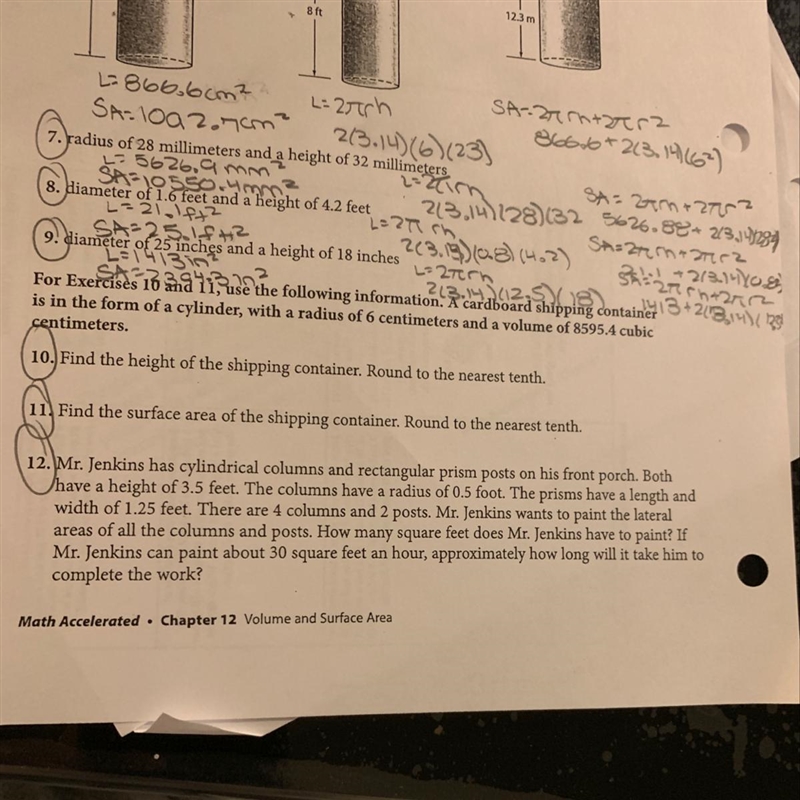 Please help with questions 10, 11, 12. Do any question and it will be fine. Thanks-example-1