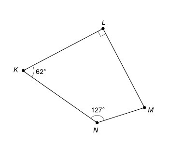 What is the measure of ∠M? 81° 65° 53° 98° answer plz-example-1