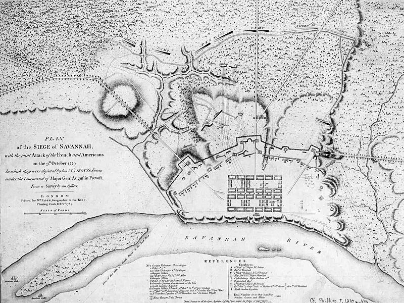 What was the MOST significant outcome of the Siege of Savannah during the Revolutionary-example-1