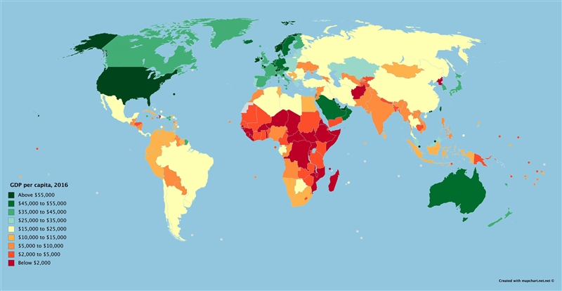 Using GDP per capita in 2016​ (measured in U.S.​ dollars, corrected for differences-example-1