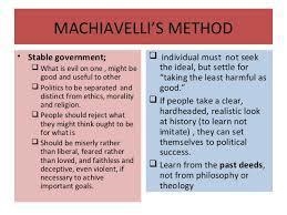 According to Machiavelli what will happen to a leader when things go wrong and he-example-1