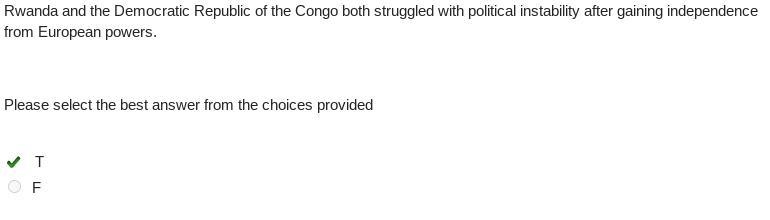 PLEASE HELP 10 MINITUES LEFT Rwanda and the Democratic Republic of the Congo both-example-1