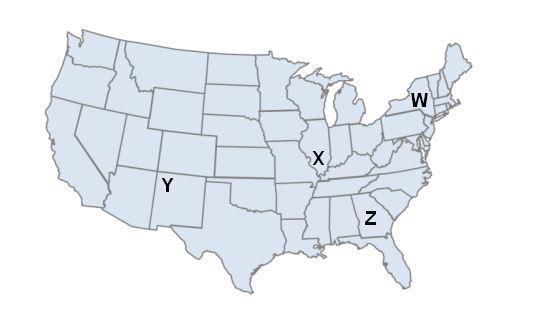 Which letter on the map marks where the Anasazi culture was located?-example-1