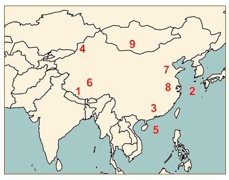 The Yellow River is an important river in Chinese history. The first Chinese civilizations-example-1