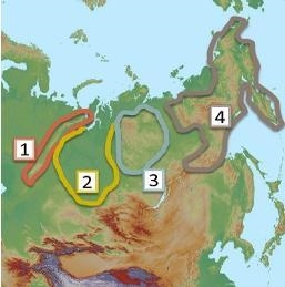 NEED ANSWER FAST ON A TIME LIMIT OF 6 MINUTES The region labeled with the number 1 on-example-1