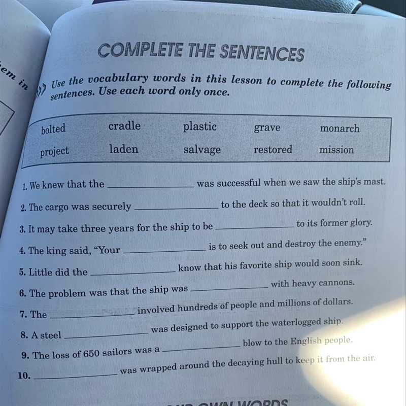 Help me complete the sentence-example-1