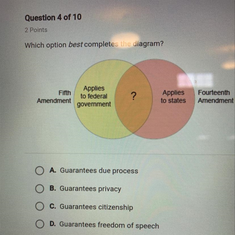 Which option best completes the diagram? (Apex)-example-1