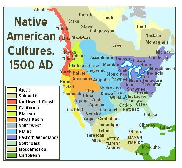 Which of these Native American cultures existed in the Eastern Woodlands? A. Illinois-example-1