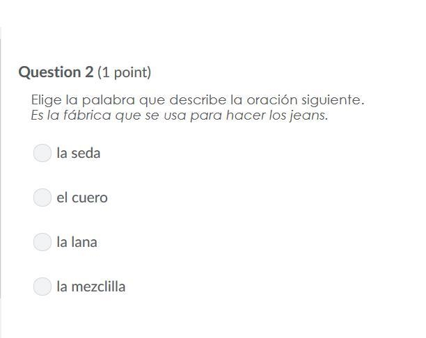 PLEASE HELP ASAP!!! CORRECT ANSWER ONLY PLEASE!!! Elige la palabra que describe la-example-1