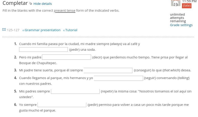 PLEASE HELP! I need these Spanish questions done by Friday, so if u did this one can-example-1