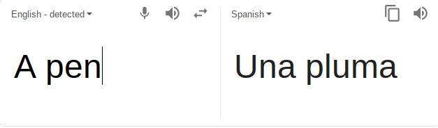 How do i say, A PEN” in Spanish?-example-1