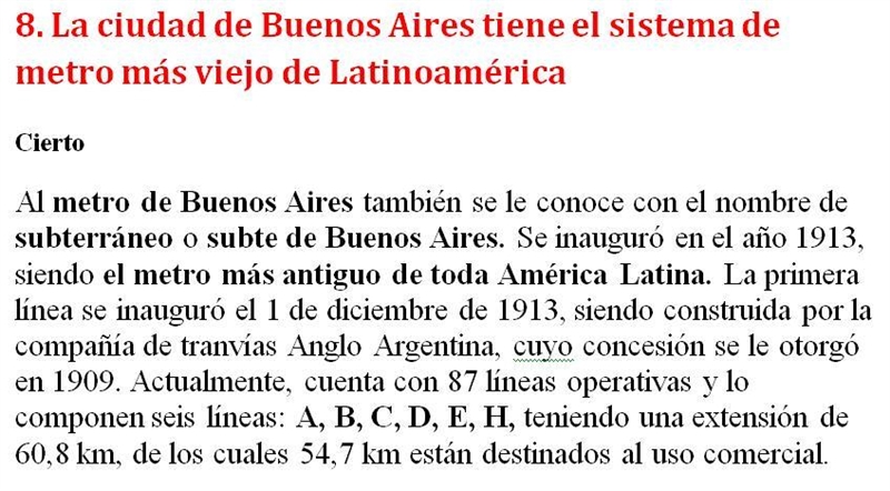 1. En la Ciudad de México, el pasaje de metro cuesta 23 dólares. cierto falso 2. En-example-1