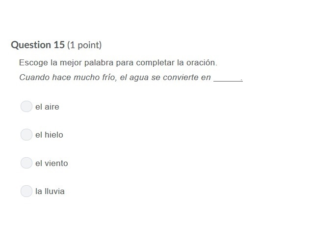 PLEASE HELP ASAP!!! CORRECT ANSWERS ONLY PLEASE!!! Escoge la mejor palabra para completar-example-1