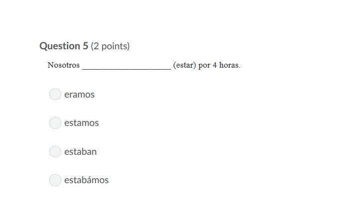 PLEASE HELP ASAP!!! CORRECT ANSWERS ONLY PLEASE!!! Nosotros ____________________ (estar-example-1