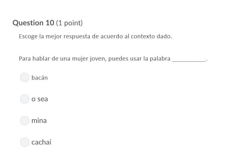 PLEASE HELP ASAP!!! CORRECT ANSWER ONLY PLEASE!!! Escoge la mejor respuesta de acuerdo-example-1