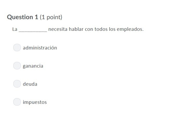 PLEASE HELP ASAP!!! CORRECT ANSWER ONLY PLEASE!!! La __________ necesita hablar con-example-1