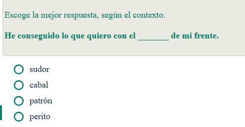 I need help with this Spanish question please.-example-1