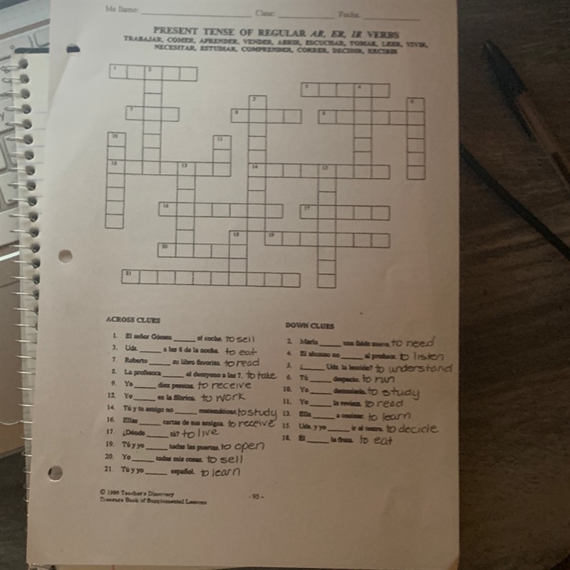 Solve crossword puzzle-example-1