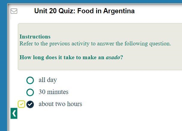 How long does it take to make an asado-example-1