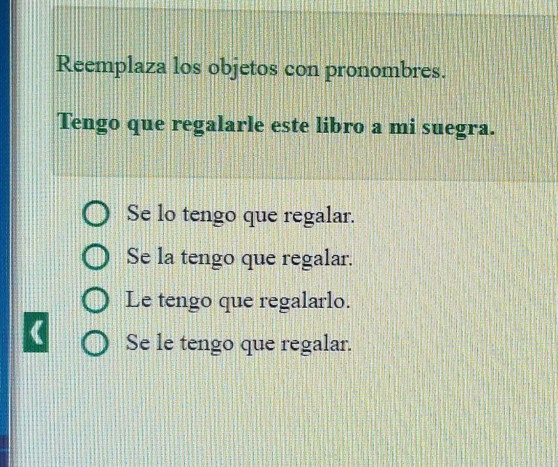 Help!!! Spanish 3 Question ​-example-1